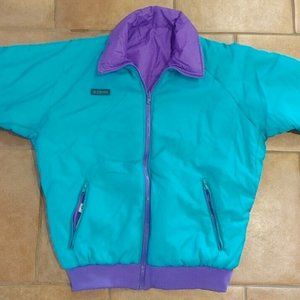 Men's Columbia Puffer Parka Insulated Full Zip Winter Jacket LARGE